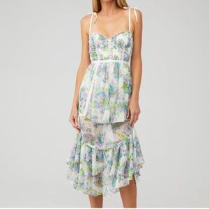 For Love and Lemons Meadow Maxi Dress